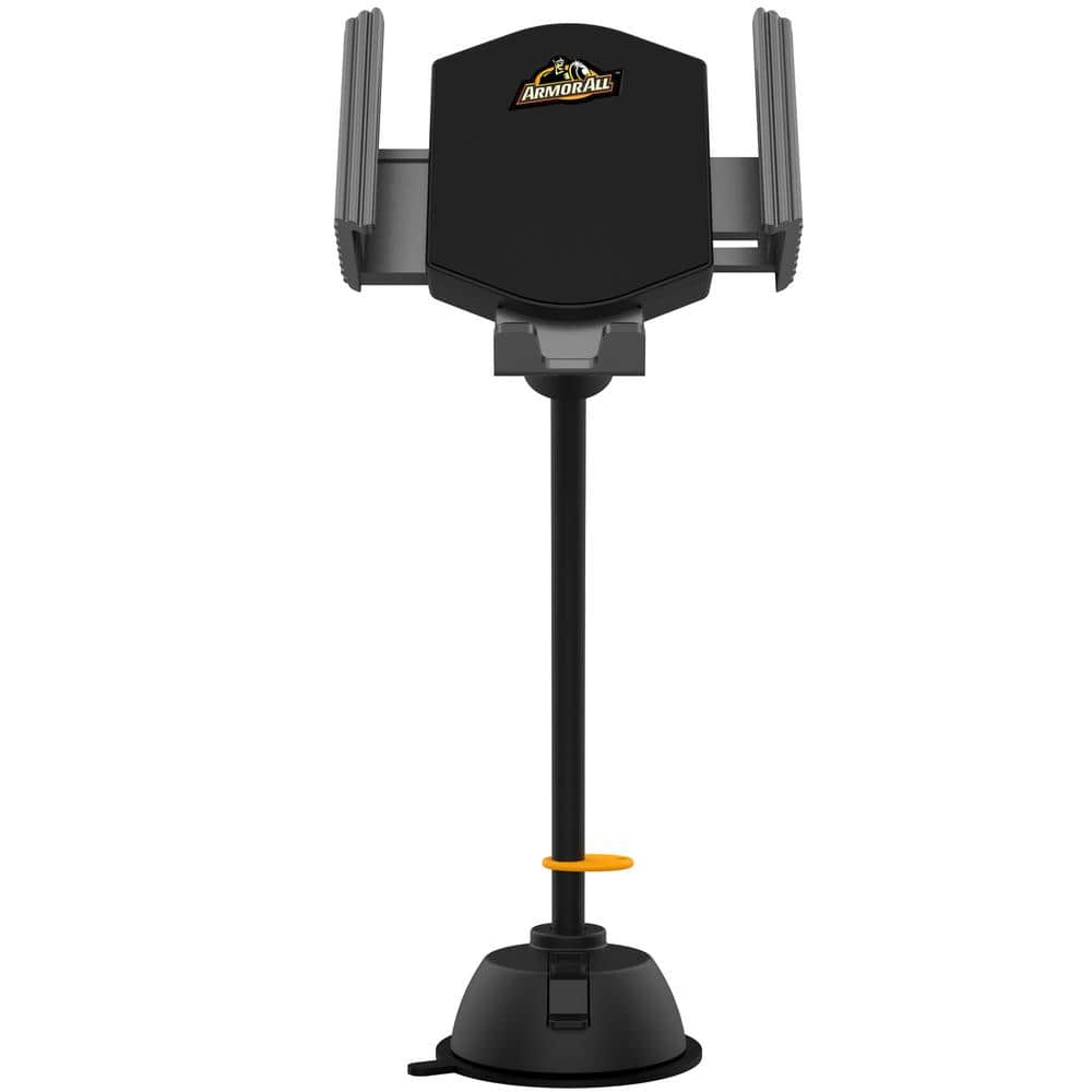 Black Adjustable Smartphone Mount with Gooseneck Suction Cup