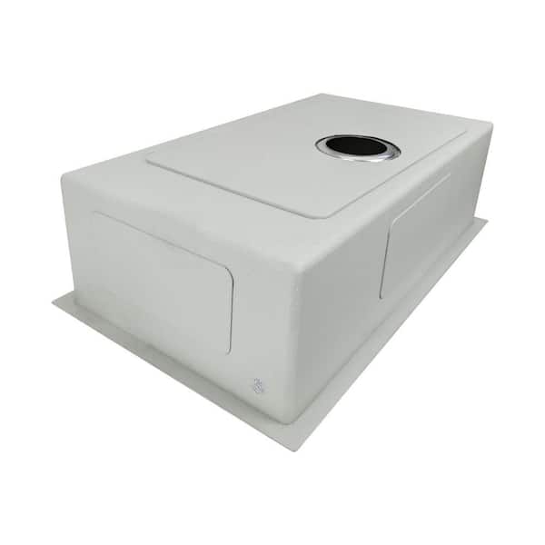 Delironexu 30 in. Undermount Kitchen Sink-Single Bowl 18 Gauge