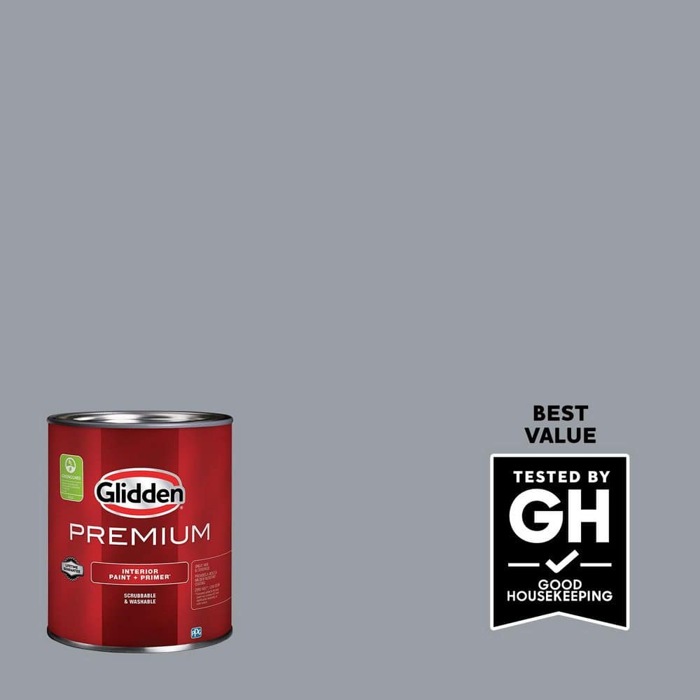 1 qt. PPG0993-4 Gray Suit Satin Interior Latex Paint price history on PriceWatchPro