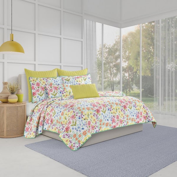 Unbranded 2-Pieces Twin/Twin Xl Josie Polyester Quilt Set