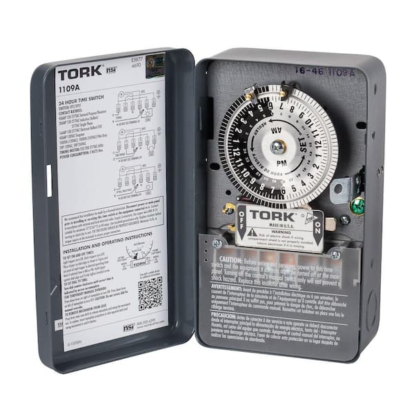 40 Amp 24-Hour Indoor Mechanical Timer Switch