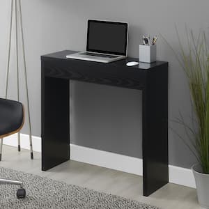 Northfield 31.5 in. L Black Rectangle Wood Entryway Hall Console Table