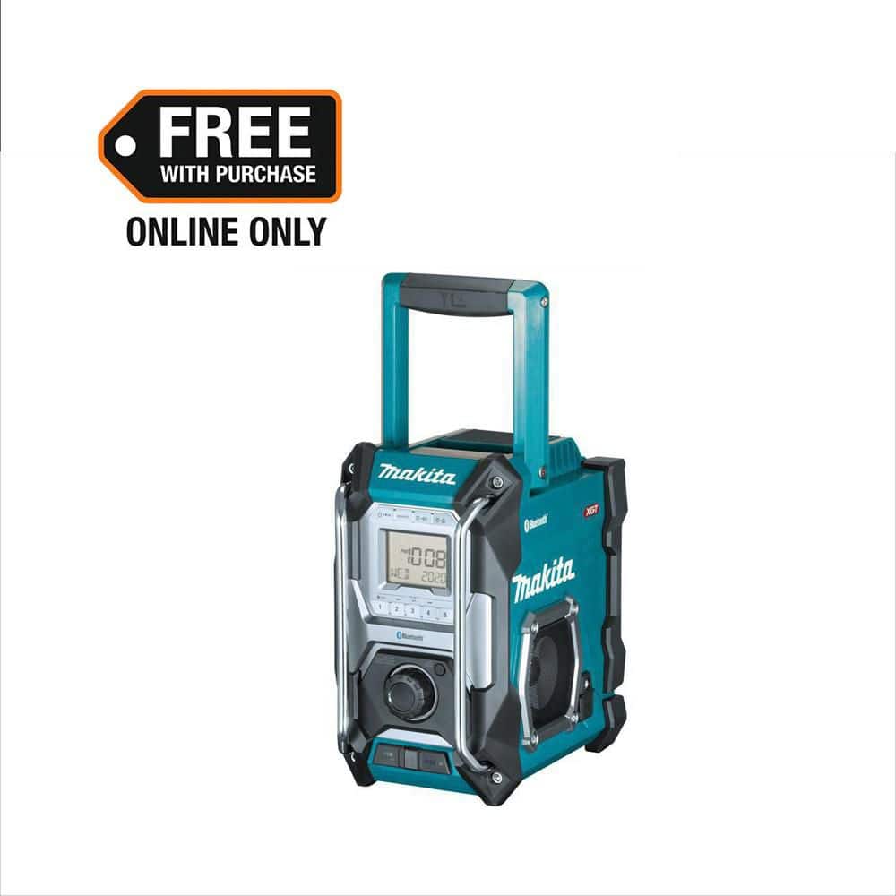 Makita 40V Max XGT Cordless Bluetooth Job Site Radio, Tool Only