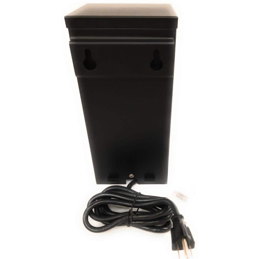 300W Black Metal Low Voltage Landscape Light Transformer