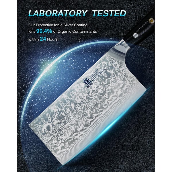 KYOKU Shogun Gin Series 7 in. VG10 Damascus Stainless Steel KYOKU Shogun Gin Series 7 in. VG10 Damascus Stainless Steel
