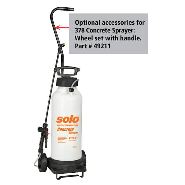 Solo 378 Handheld Concrete Sprayer, 3 Gallon