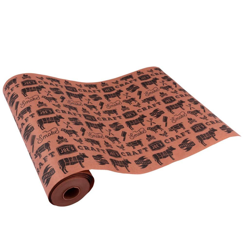 OKLAHOMA JOE'S 12 in. Peach Butcher Paper for Barbecue Cooking