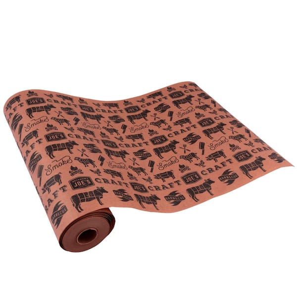 OKLAHOMA JOE'S 12 in. Peach Butcher Paper for Barbecue Cooking 8215237P04 -  The Home Depot