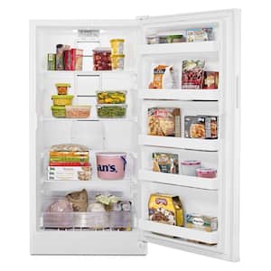 15.7 cu. ft. Frost Free Upright Freezer in White