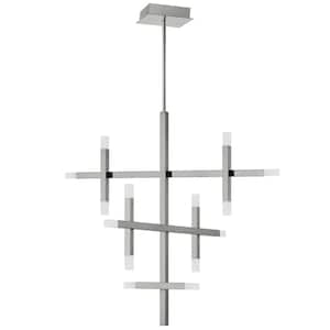 Acasia 14-Light Dimmable Integrated LED Polished Chrome Statement Chandelier