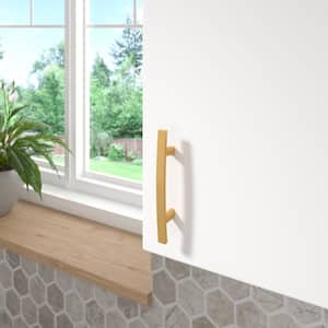 Padova Collection 3 in. (76 mm) Aurum Brushed Gold Transitional Rectangular Cabinet Bar Pull