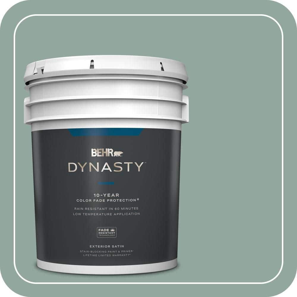 5 gal. #PPU12-05 Lotus Leaf Satin Enamel Exterior Stain-Blocking Paint & Primer price history on PriceWatchPro