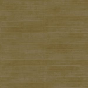 Yellow Dermot Brass Horizontal Stripe Vinyl Non-pasted Textured Wallpaper