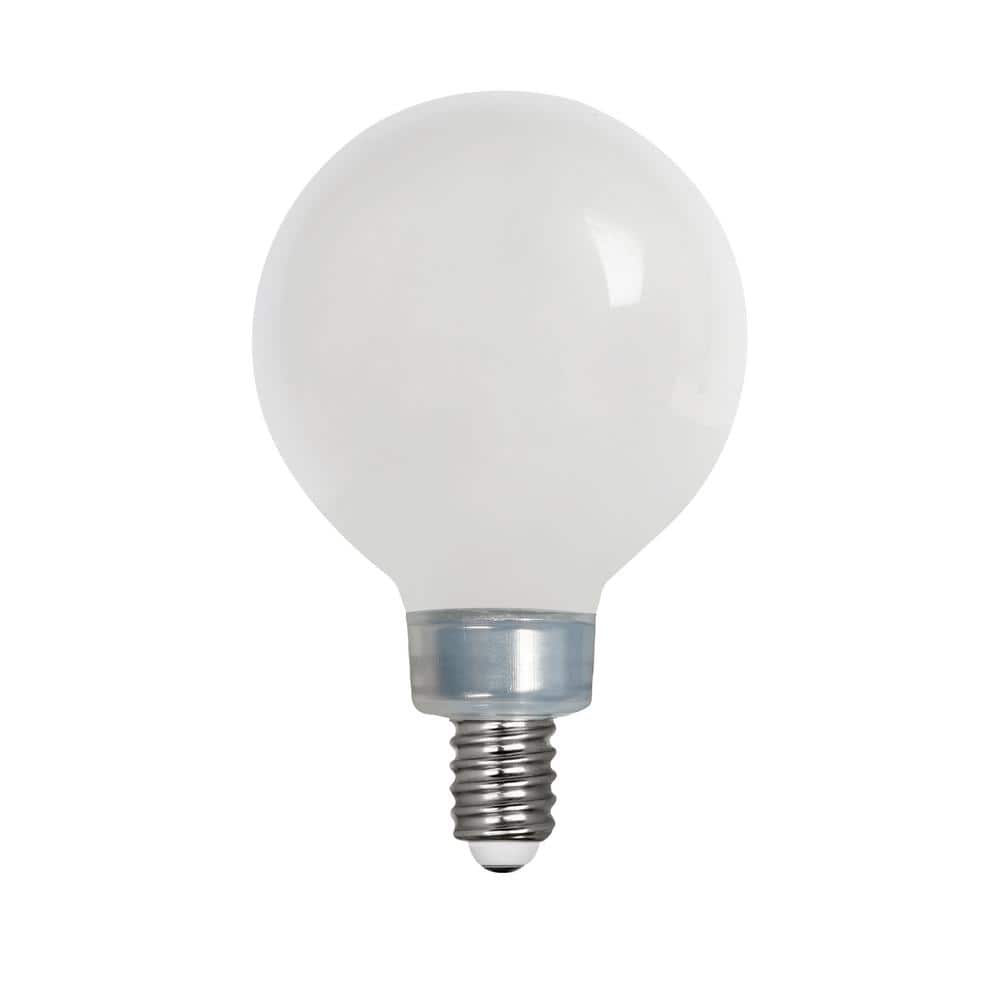 60-Watt Equivalent G16.5 Dimmable ENERGY STAR CEC LED Filament Light Bulb Soft White (3-Pack) price history on PriceWatchPro