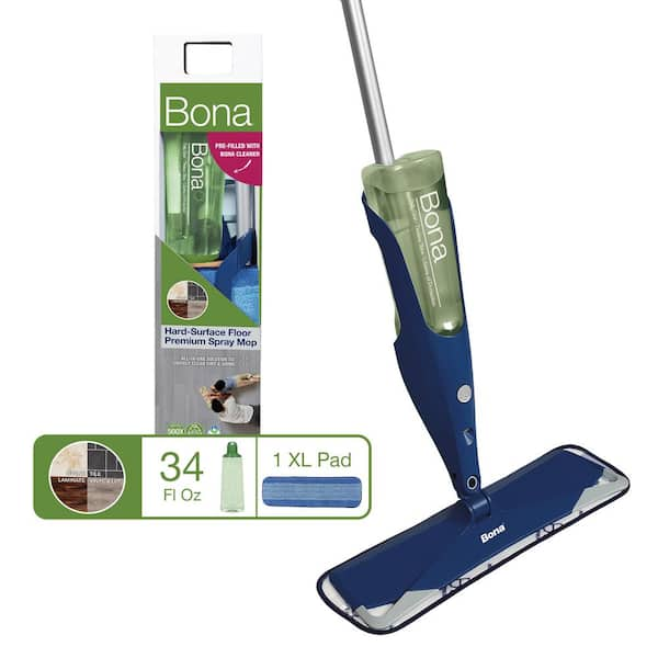 Hard-Surface Floor Premium Microfiber Spray Mop