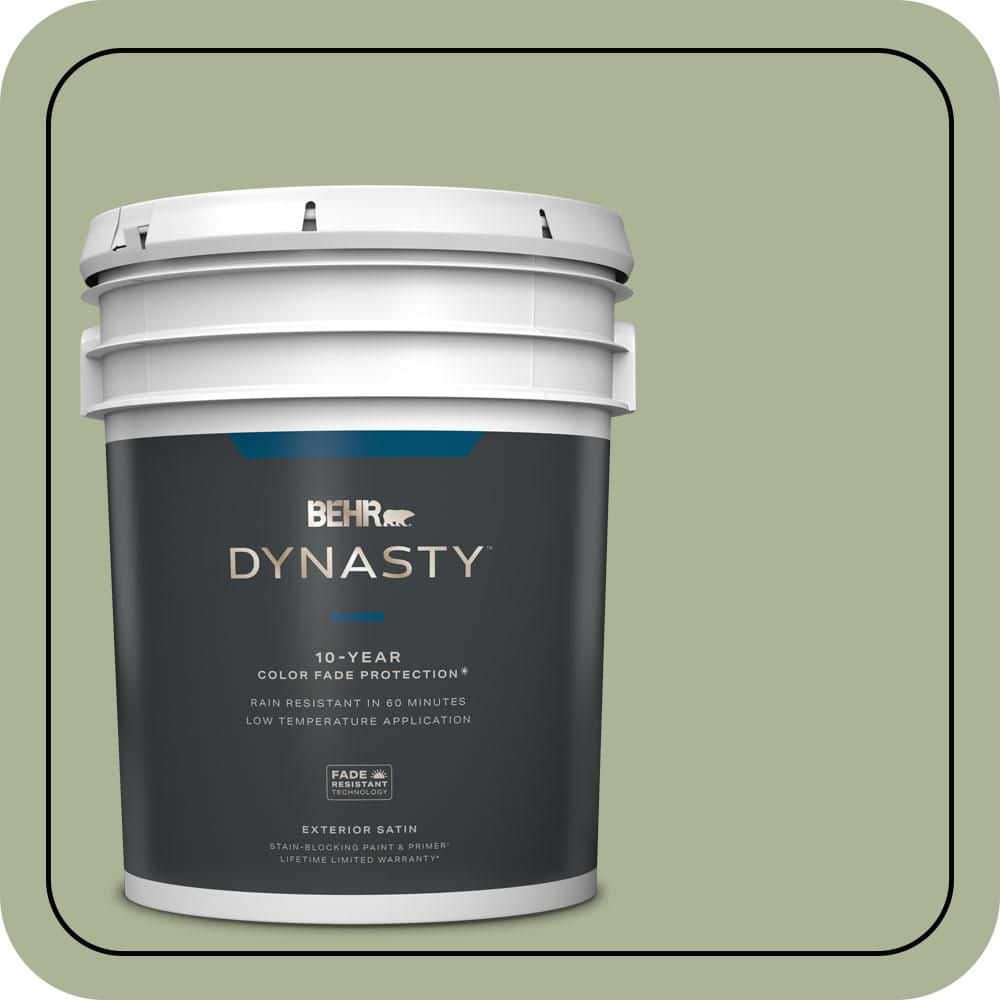 5 gal. Home Decorators Collection #HDC-CT-28 Cottage Hill Satin Enamel Exterior Stain-Blocking Paint & Primer product image for price tracking