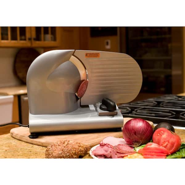 https://images.thdstatic.com/productImages/4aa298d6-7818-44bc-8606-da739f189bfa/svn/stainless-steel-weston-meat-slicers-61-0901-w-1f_600.jpg