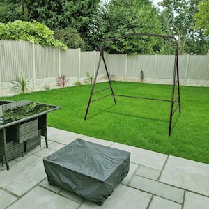 6 ft. x 4 ft. x 5.9 ft. Metal Hammock Stand Swing Frame in Bronze