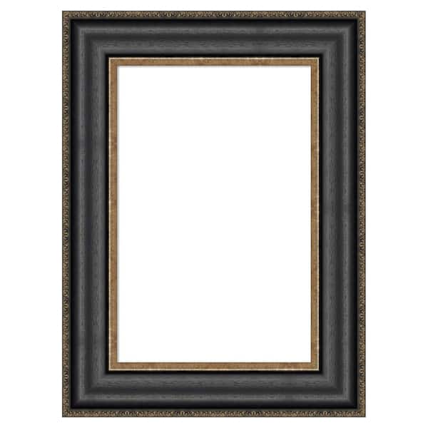 Amanti Art Thomas Black Bronze 18 in. x 24 in. Polystyrene Framed Dry Erase Magnetic Memo Board