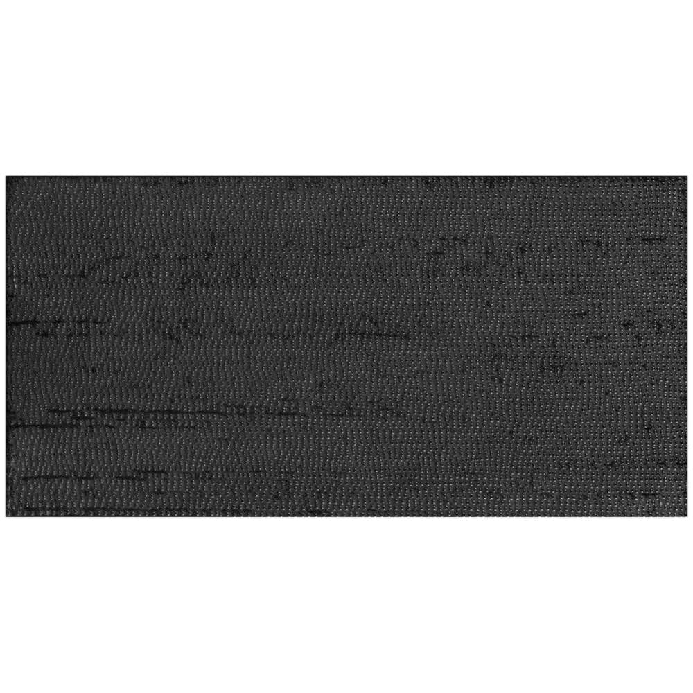 Chord Leather Black 4 in. x 0.39 in. Textured Porcelain Floor and Wall Tile Sample price history on PriceWatchPro
