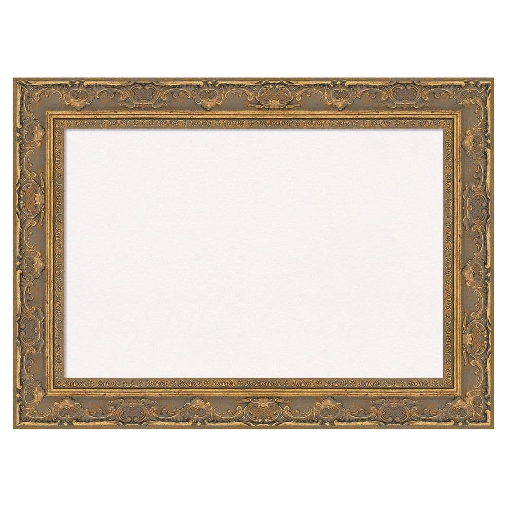 Filigree Gold 22 in. x 16 in. Poly Framed White Cork Memo Board price history on PriceWatchPro