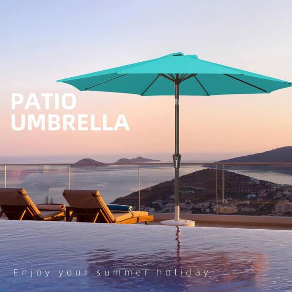 kmart 9ft patio umbrella Garden Winds Replacement Canopy Top Cover Compatible with The Style Selections Ag5c-27-ls Offset - RipLock 350 Add a little shade to your patio with the beauty and convenience of this outdoor patio market umbrella 1 Blissun 9 Outdoor Patio