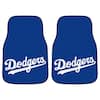 FANMATS MLB Los Angeles Dodgers Navy 2 ft. x 2 ft. Round Area Rug 18139 -  The Home Depot