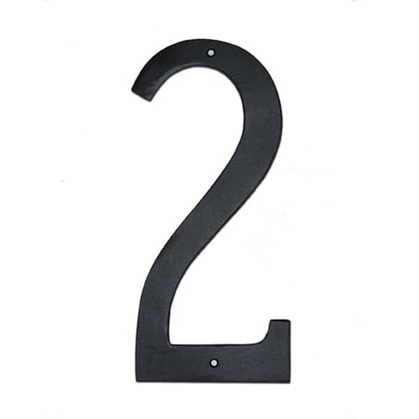 Montague Metal Products 6 in. Standard House Number 2