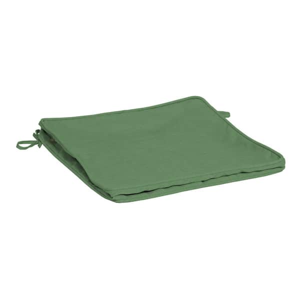 ARDEN SELECTIONS ProFoam 20 in. x 20 in. Outdoor Dining Seat Cushion Cover in Moss Green Leala