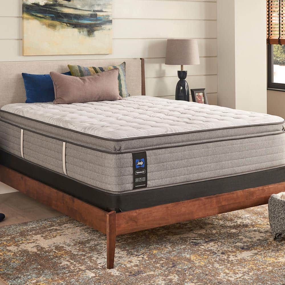 Sealy Posturepedic Engelmann 15 in. Medium Innerspring Pillow Top Twin XL Mattress Top