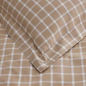 Company Cotton Windowpane Yard-Dyed  Cotton Percale Pillowcase (Set of 2)