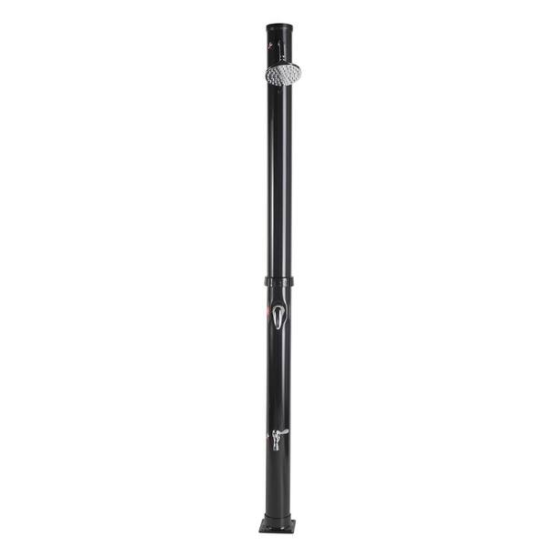 Casainc 7 Ft Freestanding Outdoor Shower In Black Xdo Hg61b0726 The Home Depot 7 Ft Freestanding Outdoor Shower In, Solar Outdoor Shower Home Depot