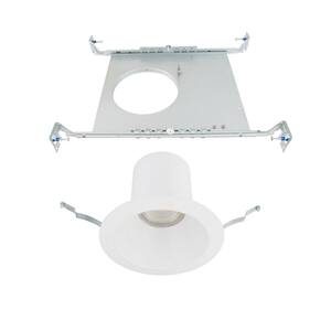 Blaze 6 in. Round Remodel Recessed Integrated LED Kit with Frame-In Bracket 5-CCT Select-able in White