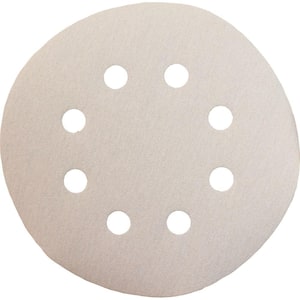 5 in. 240-Grit Hook and Loop Round Abrasive Disc (5-Pack)