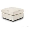 Dimension diagram of the sectional sofa: height 33.50", depth 17.70".