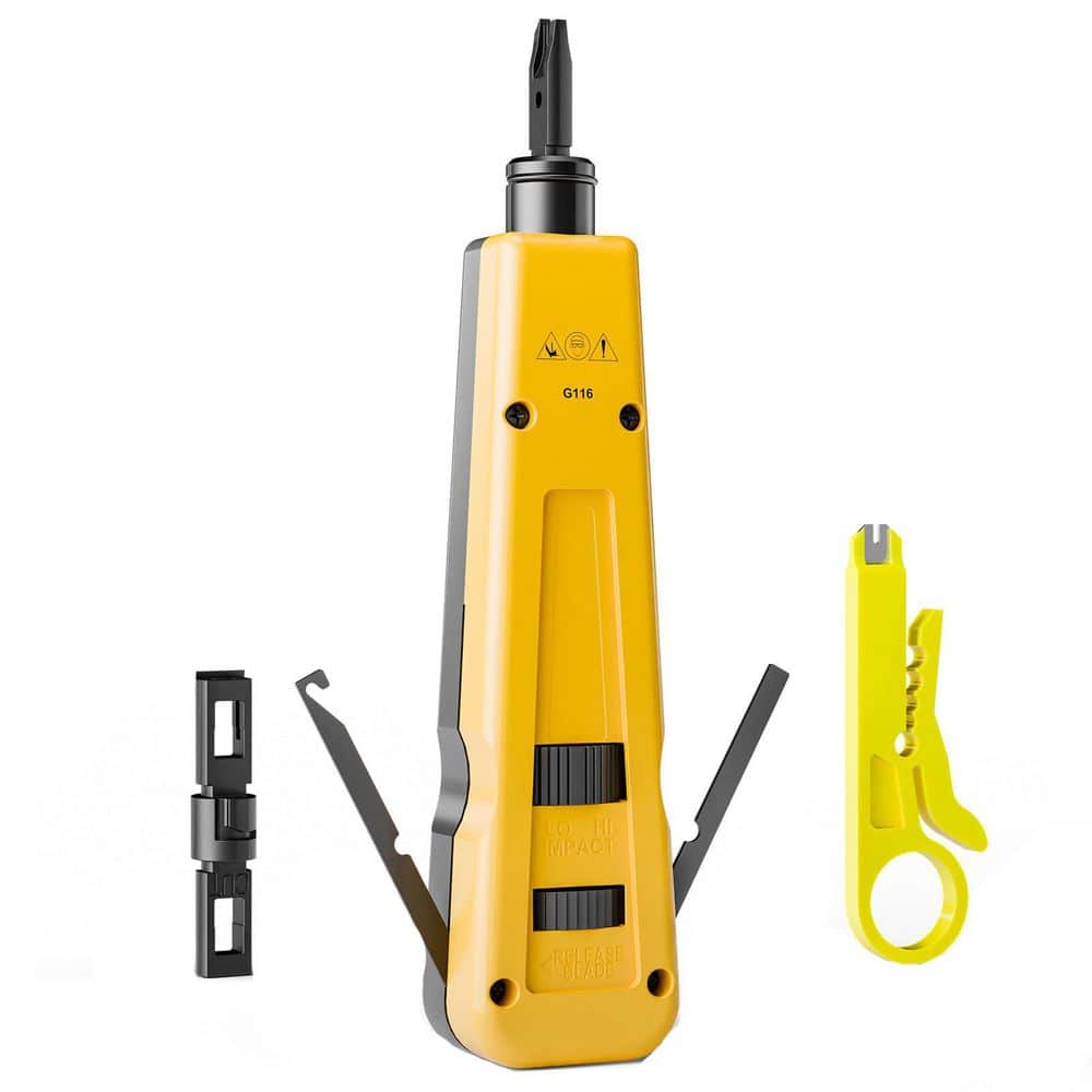 けちょぶー Yichuhaoxi 2-Piece Kit Professional Punch Down Impact Tool Set 110