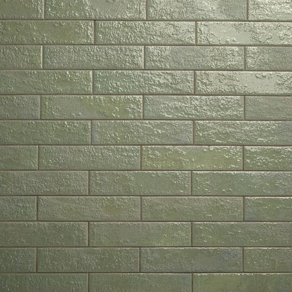 Piastrella Jade 2.5 in. x 10 in. Satin Porcelain Subway Wall Tile (8.70 sq. ft. /Case)