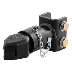 2" Channel-Mount Coupler with Sleeve-Lock (7,000 lbs., Black)