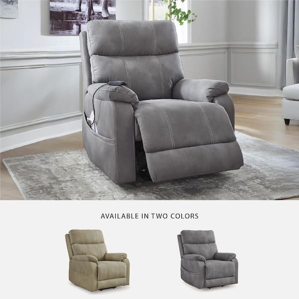 Signature DESIGN BY ASHLEY Next-Gen Durapella Gray Faux Leather