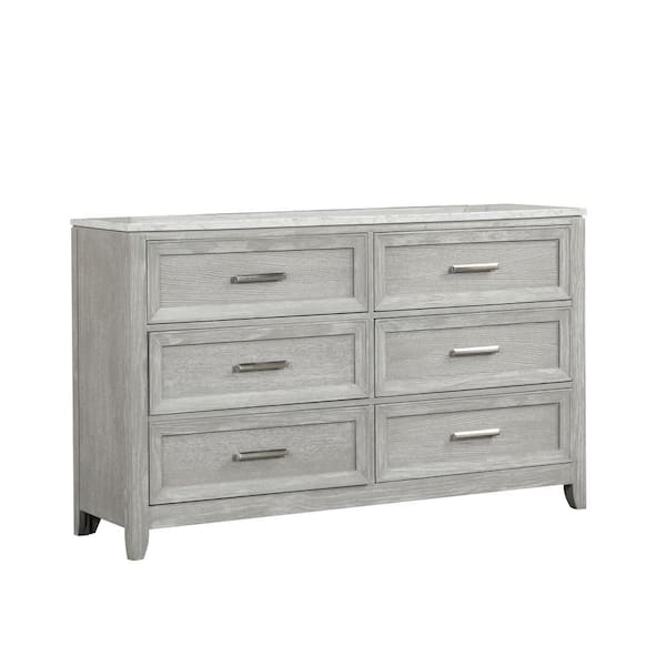 antique grey mist dresser Amazon.com : Evolur Madison Double Dresser with Changing Tray in Antique Grey Mist, 34.3x20.4x54 Inch : Baby