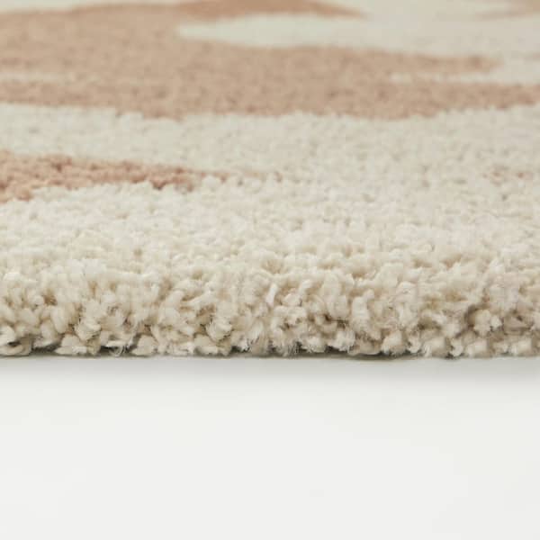 Bellanca Brown/Pink 5 ft. x 7 ft. Area Rug