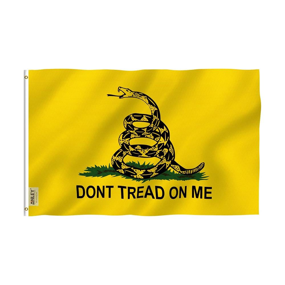 3 ft. x 5 ft. Don't Tread on Me Flag - Durable Polyester, Vivid Colors, Double Stitched, Brass Grommets, Yellow price history on PriceWatchPro