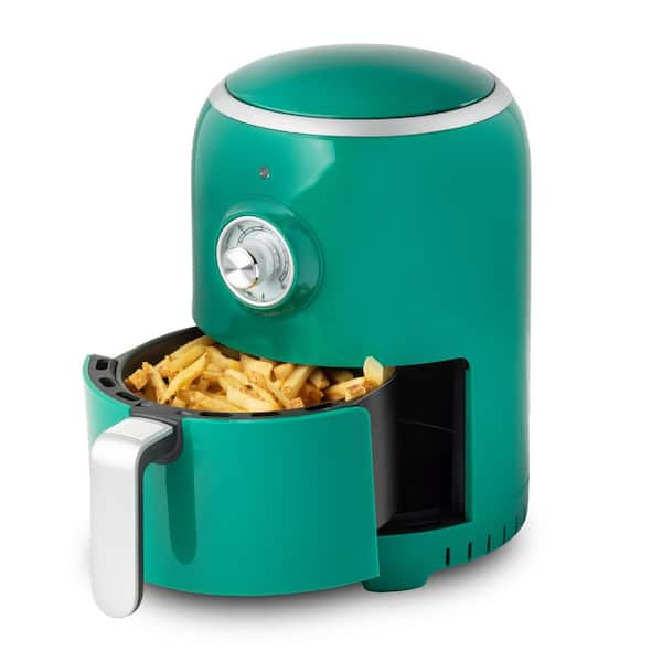 Aria 2 Qt. Teflon-Free Ceramic Retro Air Fryer with Extended