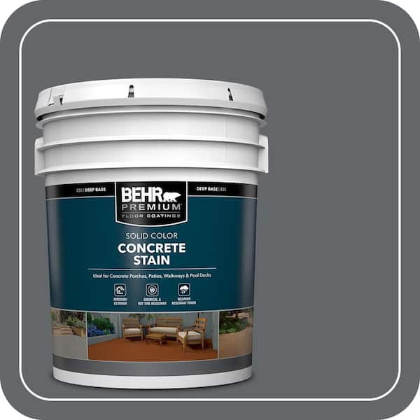 5 gal. #PFC-65 Flat Top Solid Color Flat Interior/Exterior Concrete Stain