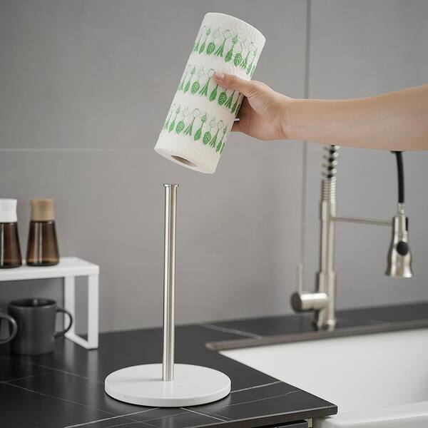 Spectrum Elegant Scroll Countertop Portable Paper Towel Holder