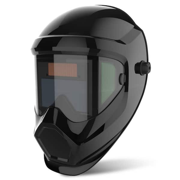 Auto Darkening Welding Helmet with True Color Lens and Side Windows, Variable Shade 9-13