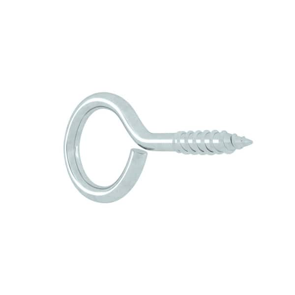 Everbilt #108 Zinc-Plated Square Bend Screw Hook (3-Piece) 817061