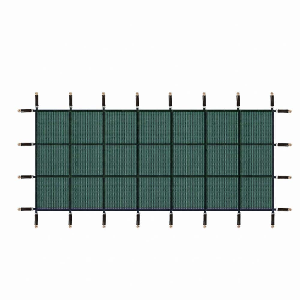 Inground Pool Safety Cover, Fits 16x32ft Rectangular Swimming Pools, Green Mesh price history on PriceWatchPro