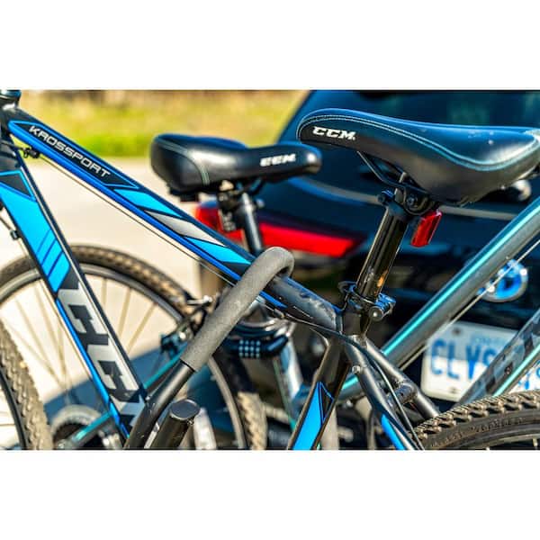 DK2 2-Bike Folding Hitch Mounted Universal Bike Rack for Dirt Bikes and E- Bikes BCR690E - The Home Depot