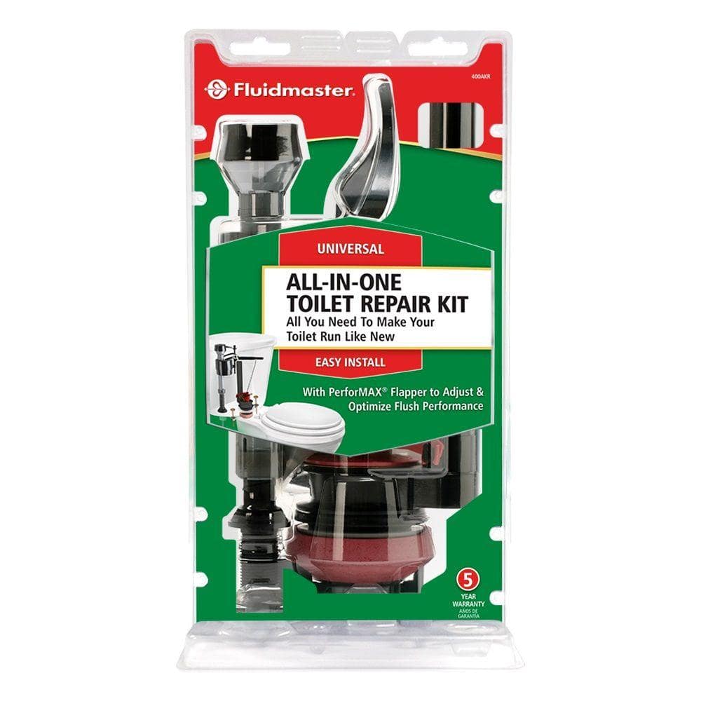 Universal Multicolor Toilet Repair Kit with Hardware Included